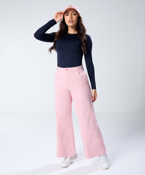 Pink Twill Pant (Long length)
