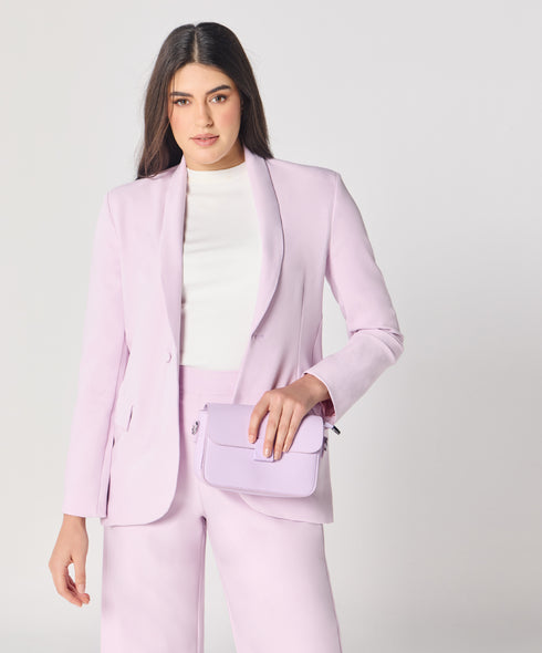 Pastel Lavender Oversized Every Day Blazer