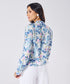 Breezey Blue Printed Shirt