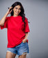 Red Oversized Tshirt