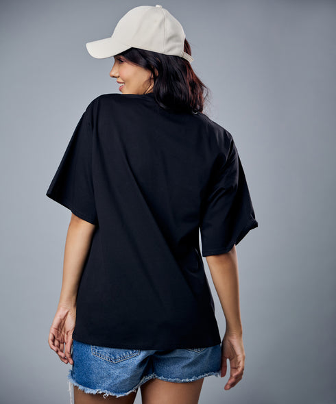 Floral Printed Oversized Tshirt