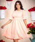 Gathered Chiffon Elegant Dress