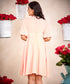 Gathered Chiffon Elegant Dress