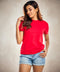 Red Crew Neck T Shirt