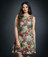 Printed Mini Straight Cut Dress
