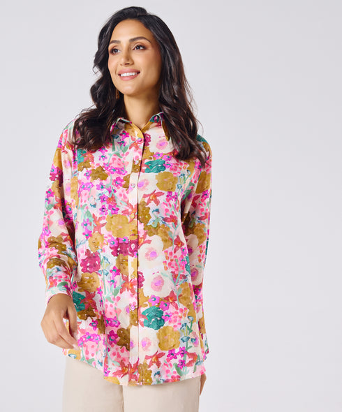 Oversized Printed Shirt