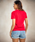 Red Crew Neck T Shirt