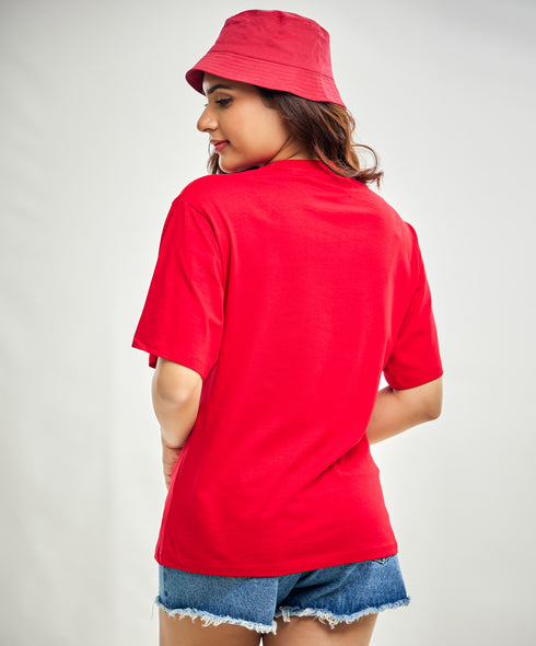 Oversized Red Tshirt
