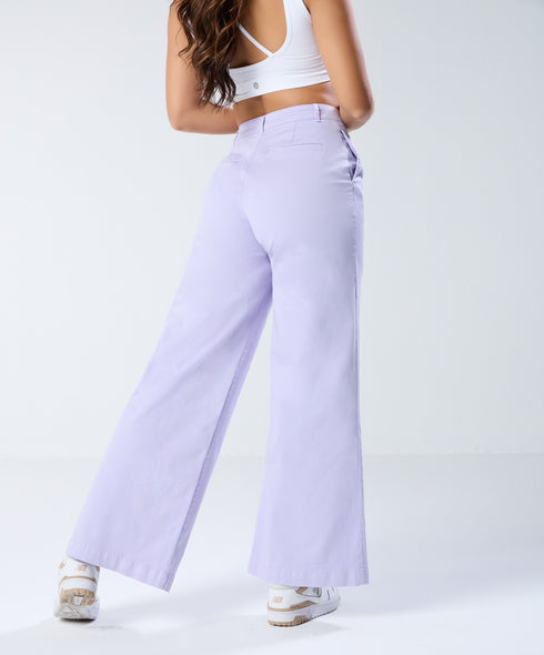 Lavender Twill Pant (Long length)