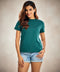 Dark Green Crew Neck T Shirt