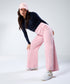 Pink Pleated Pant (Short length)