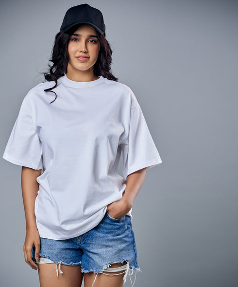White Oversized Tshirt