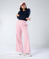 Pink Pleated Pant (Short length)