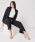 Black Flared Formal Trouser