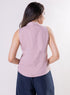 Scallop Detailed Sleeveless Cotton Top