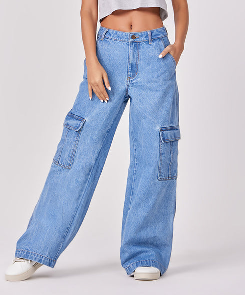 Cargo Denim Pant