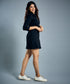 Keep It Casual Black Denim Dress