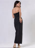Ponte Skirt And Top Set - Black