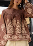 Bold Embroidered Top