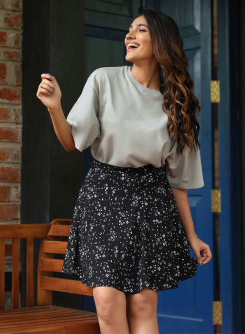 Grey Oversized T-shirt