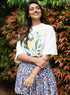 Orchid Printed Oversized T-shirt