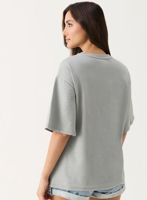 Grey Oversized T-shirt