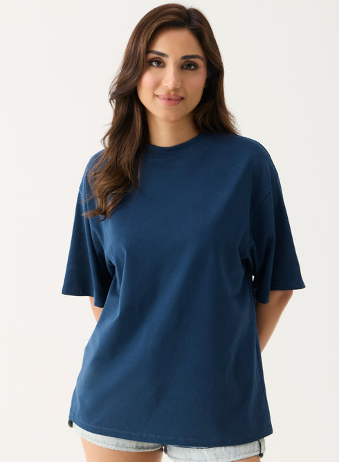 Oversized Navy Blue T-shirt