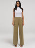 Dried Herb Flared Leg Formal Pant