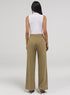 Flared Leg Formal Pant - Dark Beige