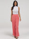 Flared Leg Formal Pant - Pink