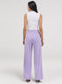 Lavender Flared Leg Formal Pant
