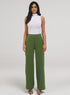 Vineyard Green Flared Formal Pant