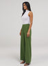 Vineyard Green Flared Formal Pant