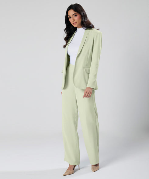 Oversized Mint Colour Blazer