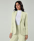 Oversized Mint Colour Blazer