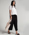 Black Side Pocket Elasticated Waist Pant
