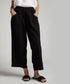 Black Side Pocket Elasticated Waist Pant