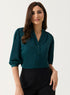 Classic Plain Solid Chiffon Top