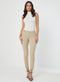 Beige Skinny Low Waist Pant