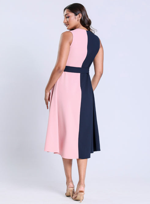 Two Tone Formal Dress