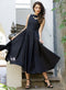 Back Bow Black Elegant Dress