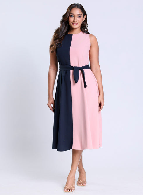 Two Tone Formal Dress