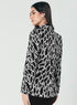 Printed Black And White Trendy Blazer