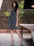 Printed Sleeveless Cotton Midi Dress