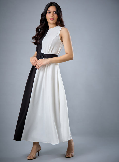 Two Tone Formal Dress