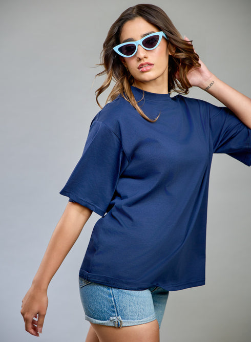 Blue Oversized T-shirt