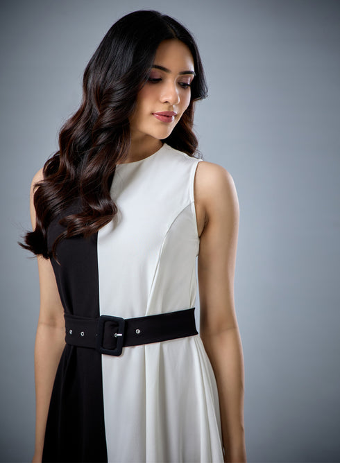 Two Tone Formal Dress