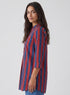 Three Quarter Sleeve Block-Printed Kurtha Top