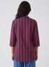 Three Quarter Sleeve Block-Printed Kurtha Top