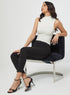 Black Skinny Low Waist Pant